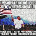 Le red white and blue