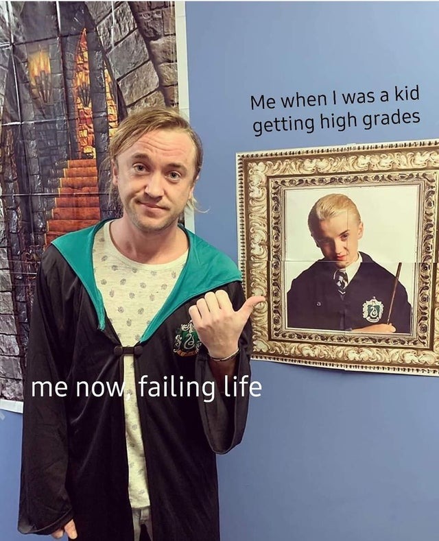 High grades - meme