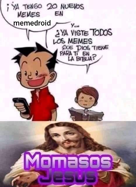 Momazos Jesús - meme