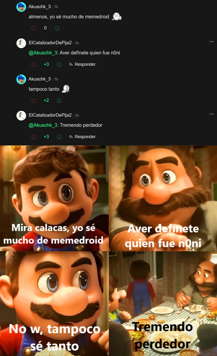 una captura + una plantilla = momo original - meme