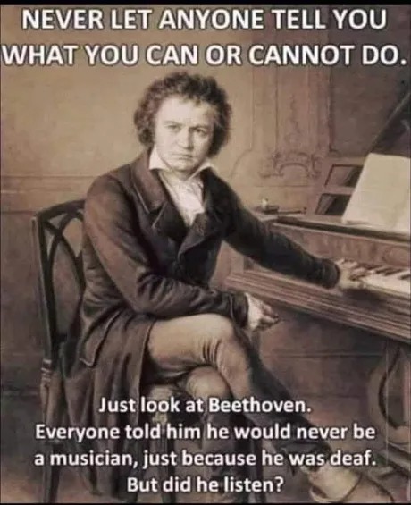 Beethoven motivation - meme