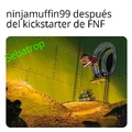 Ninjamuffin99 después del kickstarter de FNF