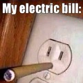 Hope my electric bill isn't high