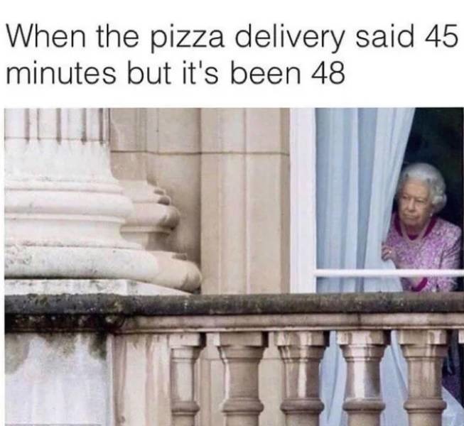Delivery delays - meme
