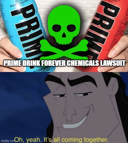 Prime drink lawsuit meme