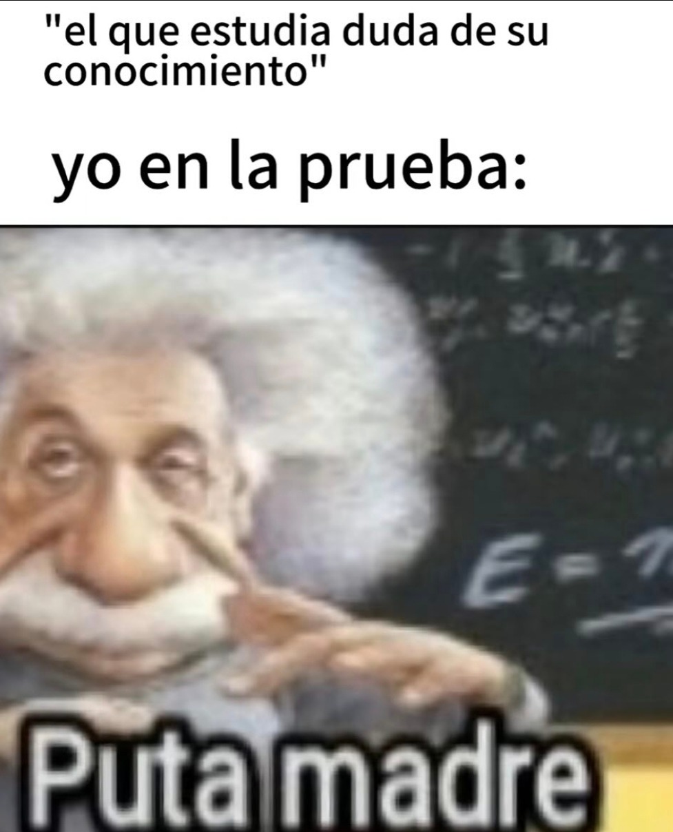 Yo en el examen viendo que 6 ya parece un hechizo prohibido - meme
