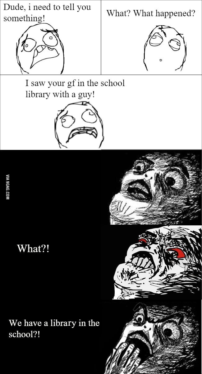 Library - meme