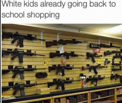 School shopping when school is in session - meme