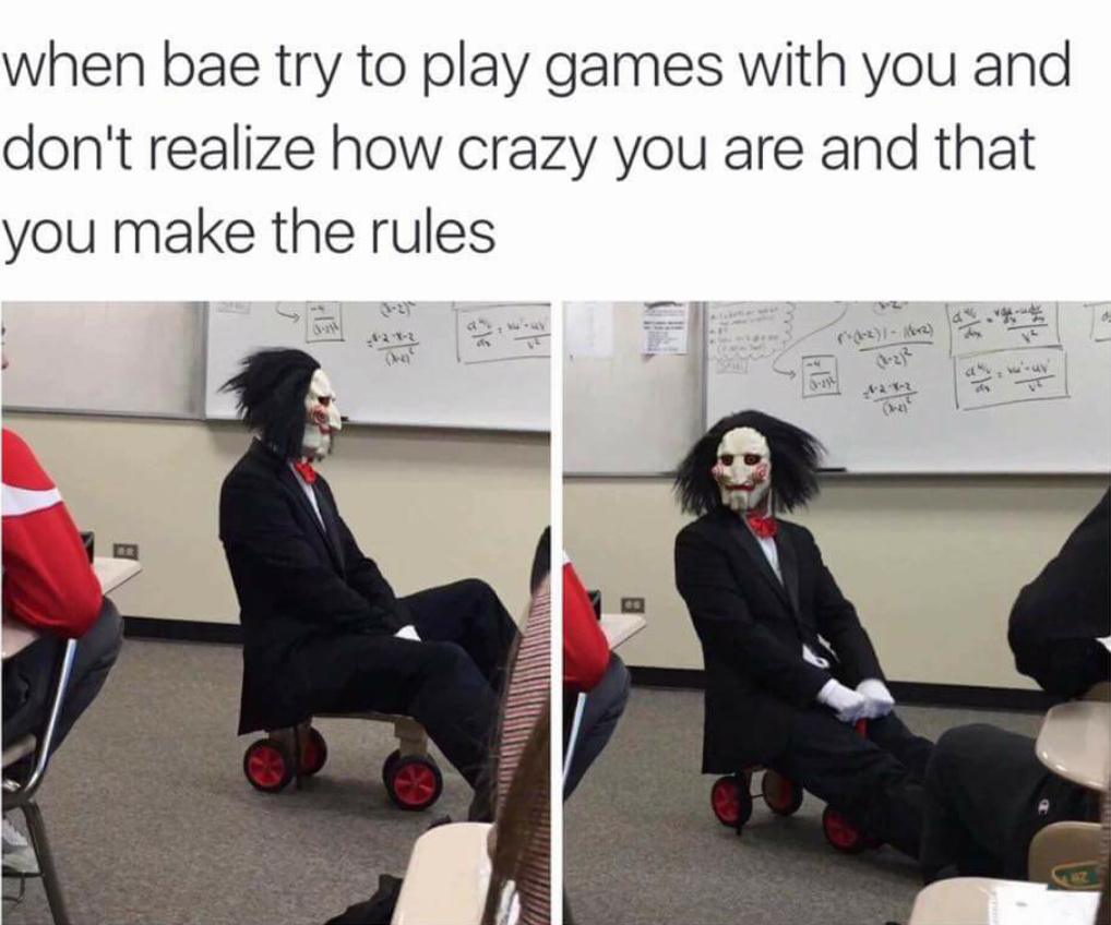 Do you want to play a game? - meme