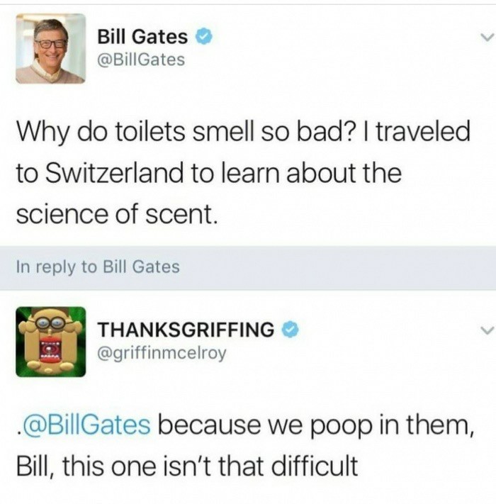 Mr. Gates isn't as articulate as he once was - meme