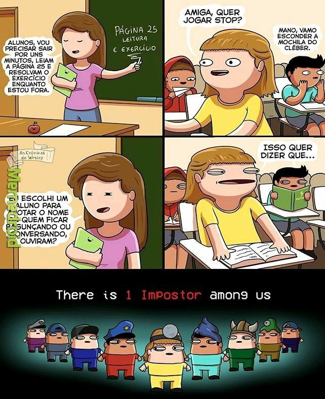 Uso de memes em sala de aula