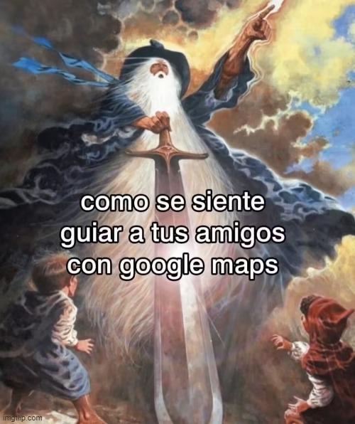 Meme de Google Maps