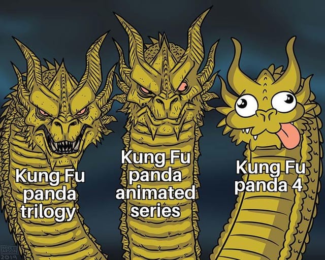 About Kung Fu Panda 4 - meme