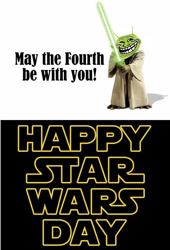 Happy Star Wars Day - meme