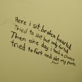 Bathroom poetry in Finland