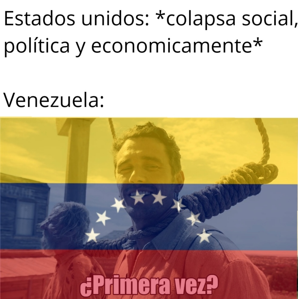 F por venezuela - meme