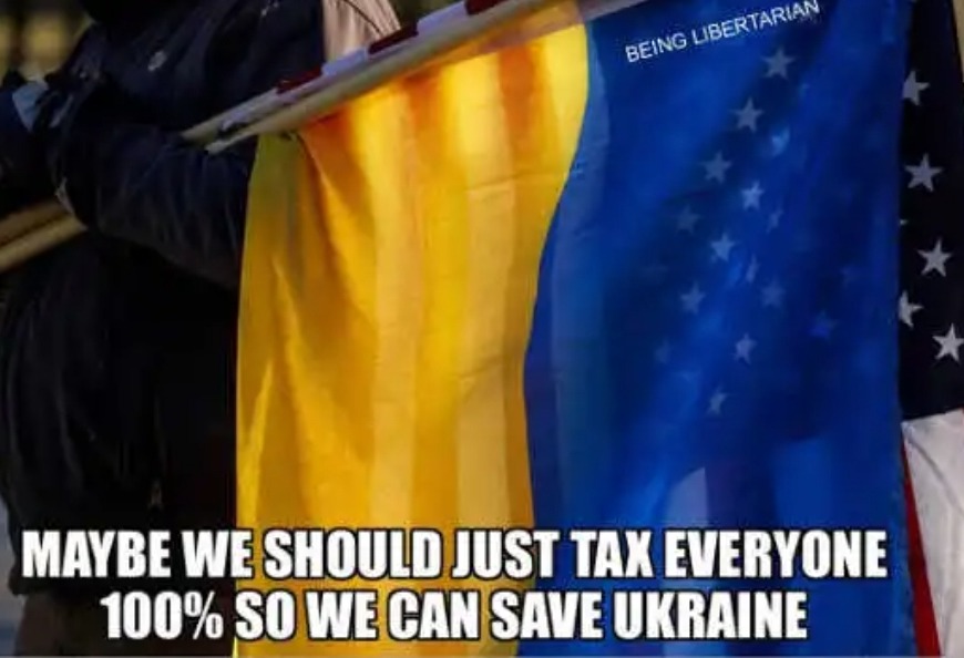 Printer goes brrrrt for muh Ukraine - meme