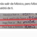 Respondiendo en mexicano
