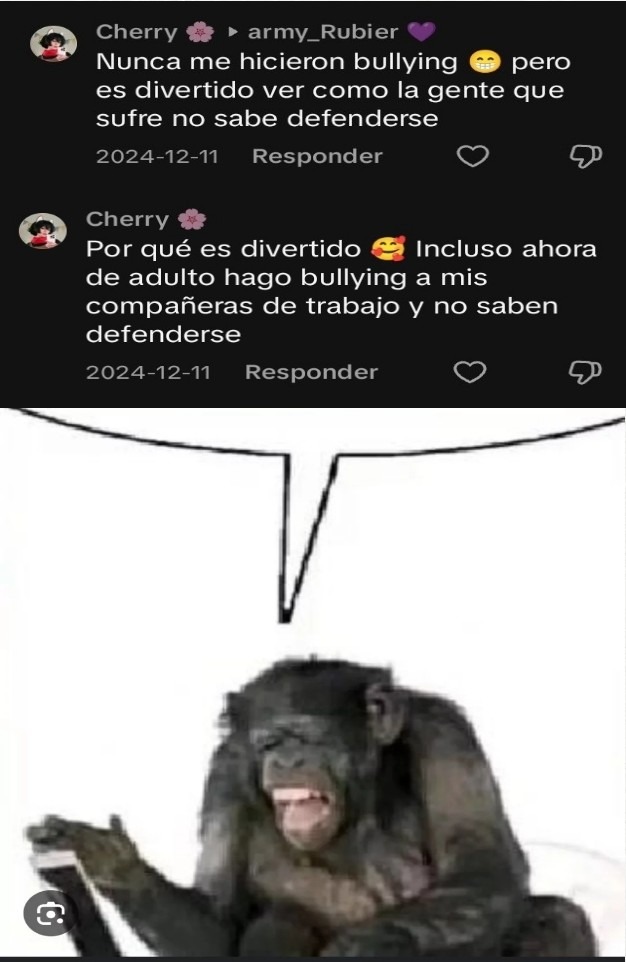 El chico (o chica) es furry y dice que el bullying es bueno y divertido ya que ayuda a las personas a “mejorar” - meme