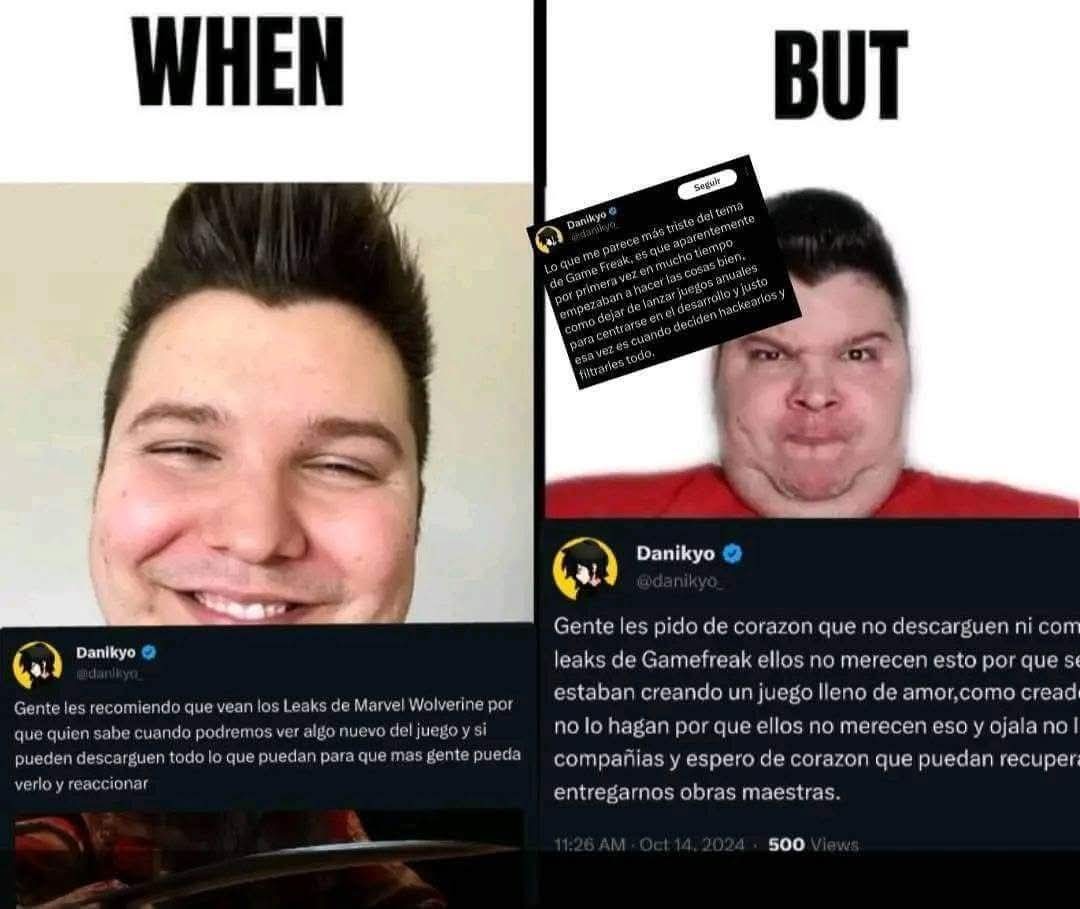 Pedikyo dejándosela lustrosa a Basuratenda igual que Manchild36021 - meme