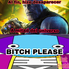 Zeno VS Thanos - meme