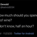 Tis wine