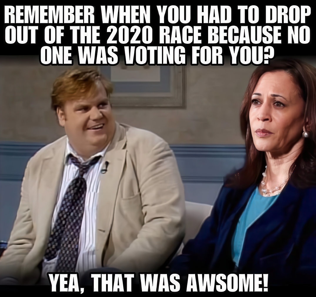 Nobody Wants Incapable Incompetent Ignorant Kamala - meme