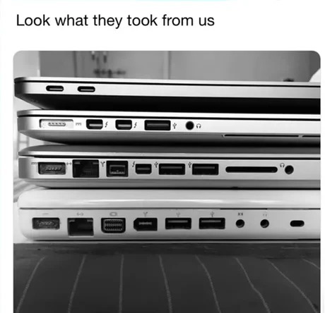 where are my ports - meme