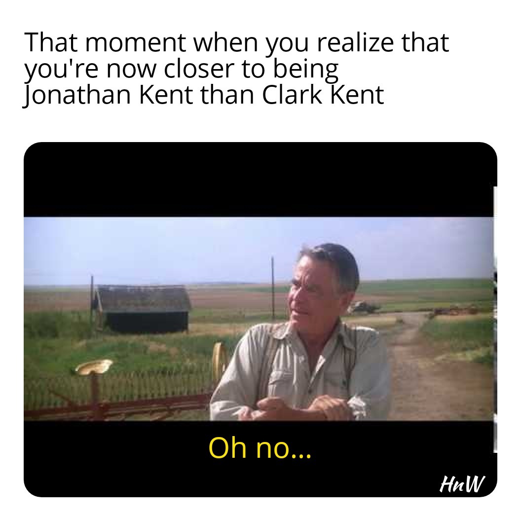 RIP Pa Kent - meme
