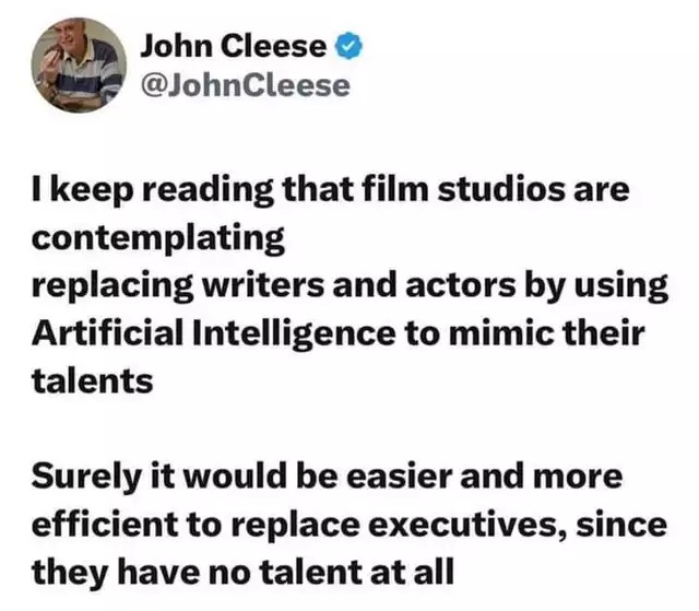 John Cleese always a legend - meme