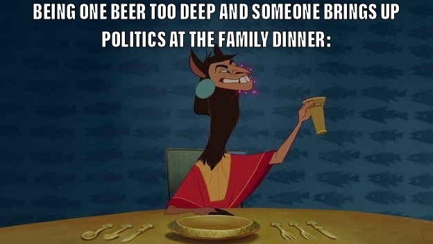 family dinner - meme