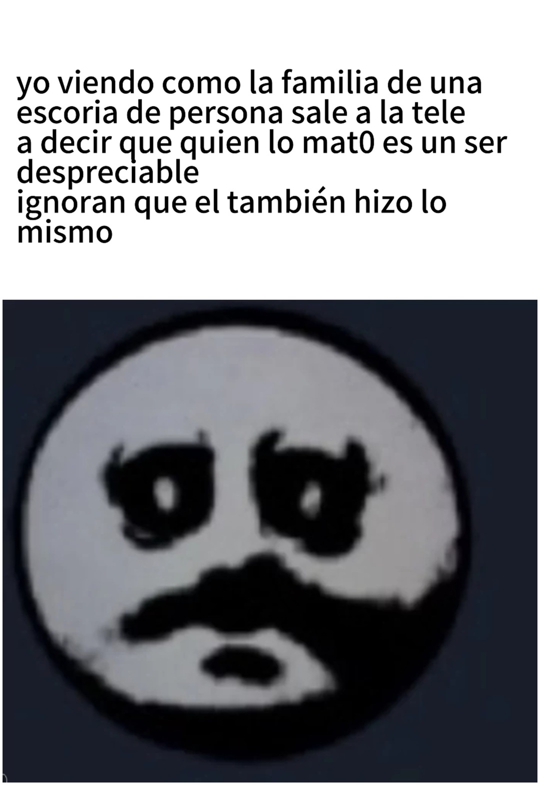 Un amigo casi y su familia casi se petatean por pa culpa de un tío borracho y ahí como si nada lo perdonaron - meme