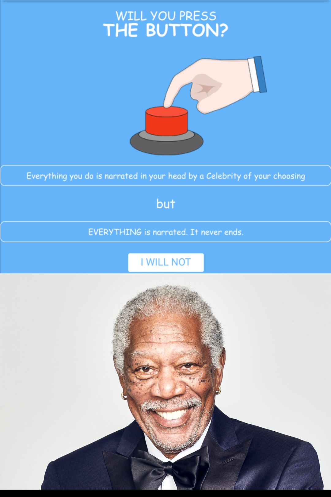 WILL YOU PRESS THE BUTTON Memes - Imgflip