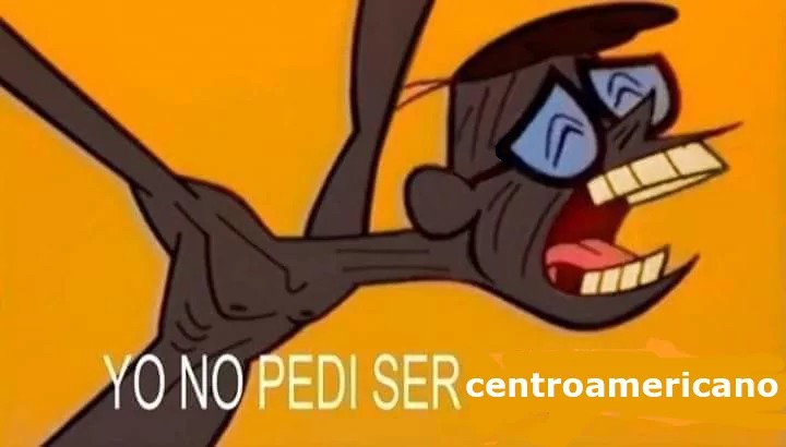 Yo pienso que Centroamérica es aun mas mierda que la misma latam en si - meme