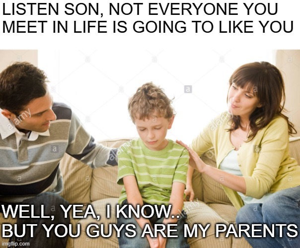 parents don,t disrespect your child beliefs - meme