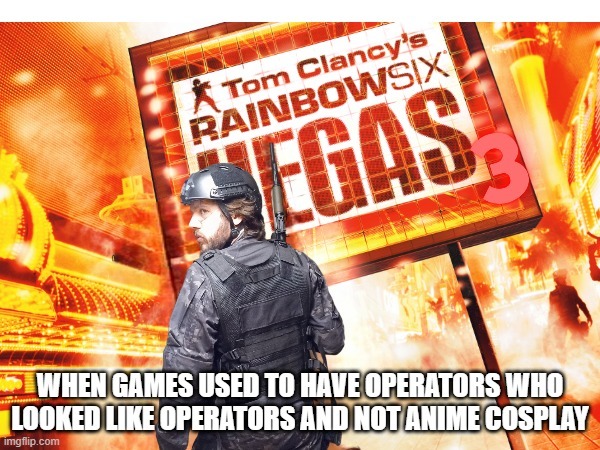 When the Shooting Genre used to have Real Operators - meme