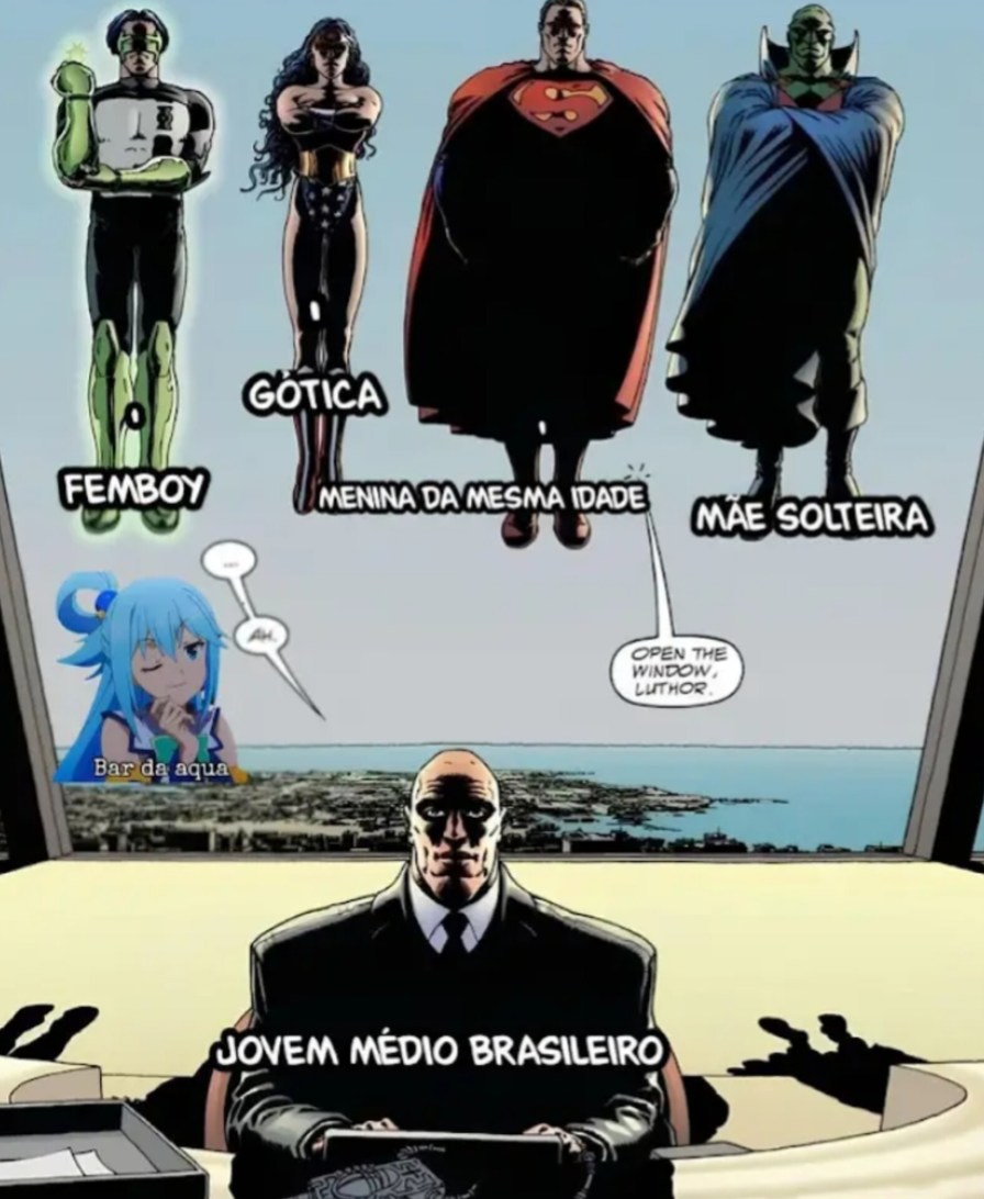 Jovem brasileiro - meme