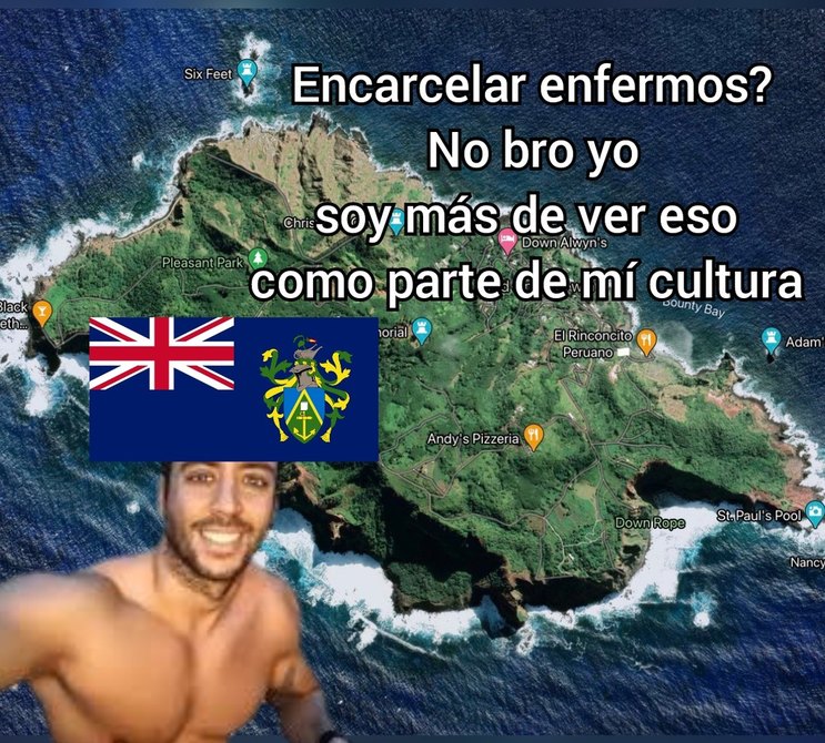 Islas pictairn - meme