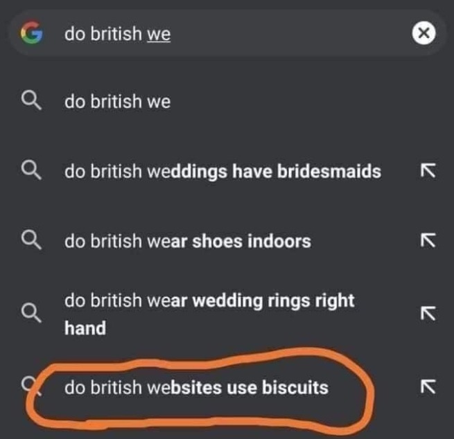 What's British internet like? - meme