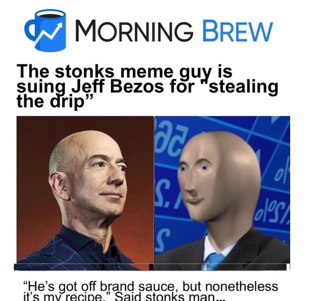 Meme guy based on Bezos?