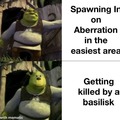 Don't you hate it when you get killed by a Basilisk.