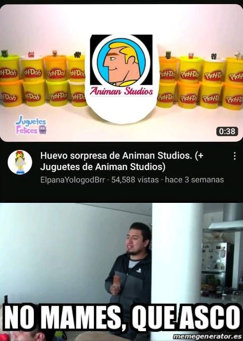 Maldito animan studios está en todas partes - meme