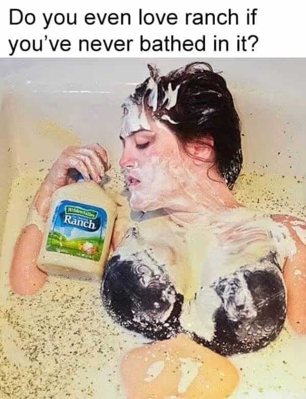 If you don't marinated in it? - meme