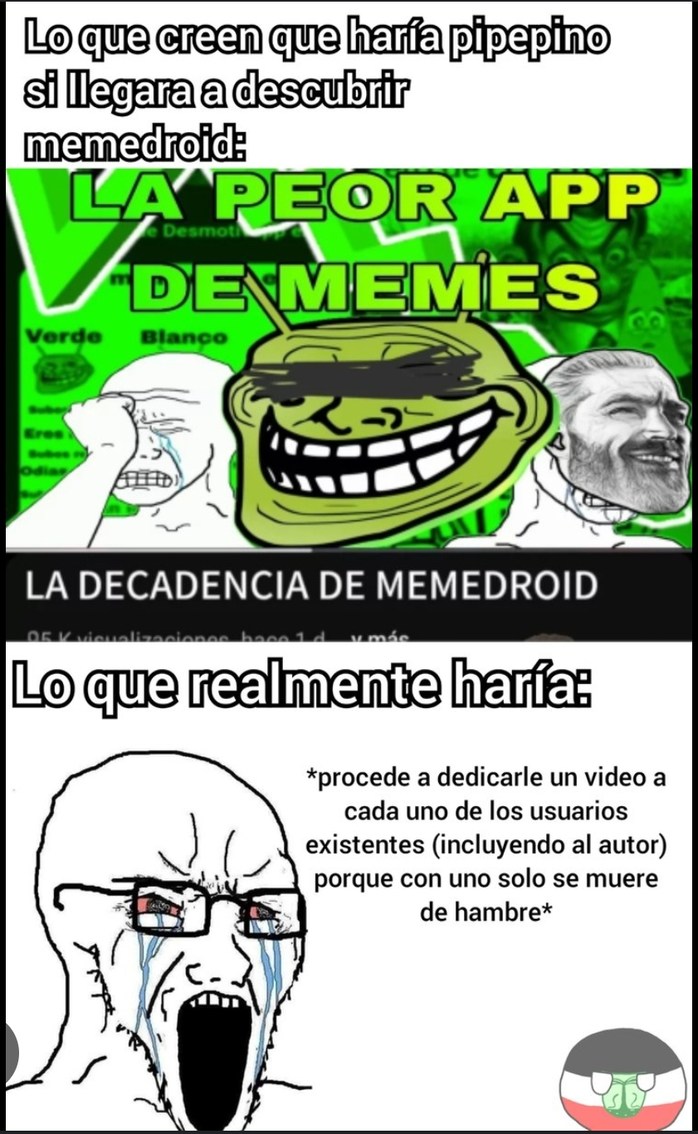 NENEDROID COMO SIEMPRE JUASJUAS - meme