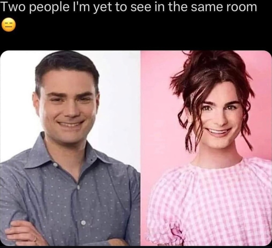 Still waiting to see these two in the same room - meme