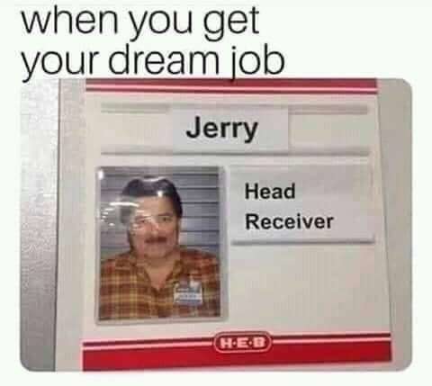 Dream job - meme