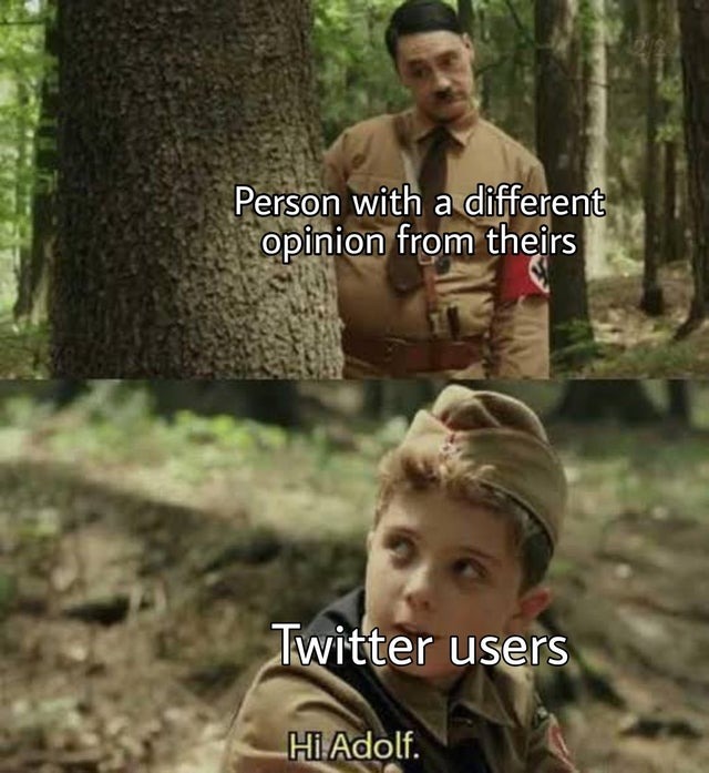 Why twitter is a shithole - meme