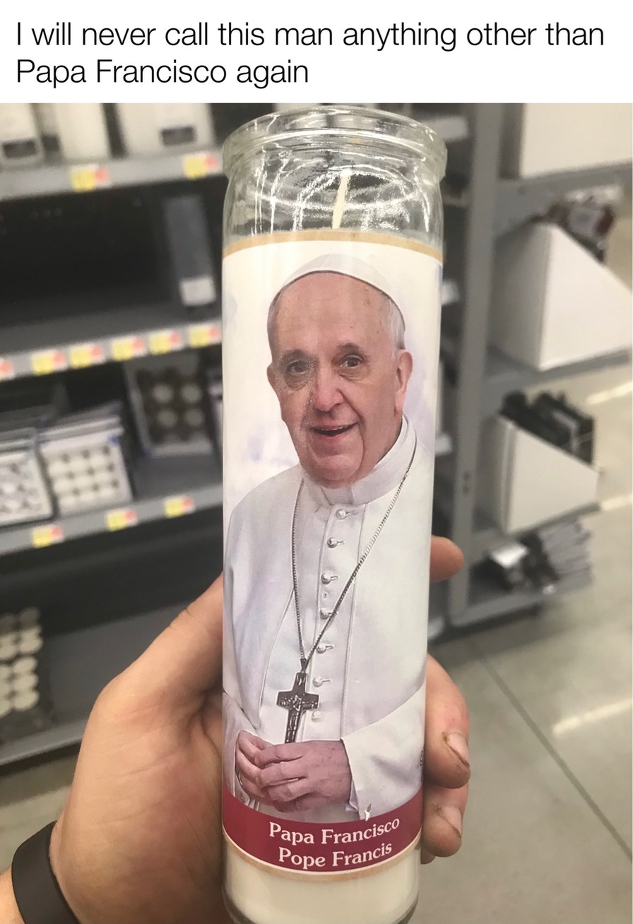 Papa Francisco - meme