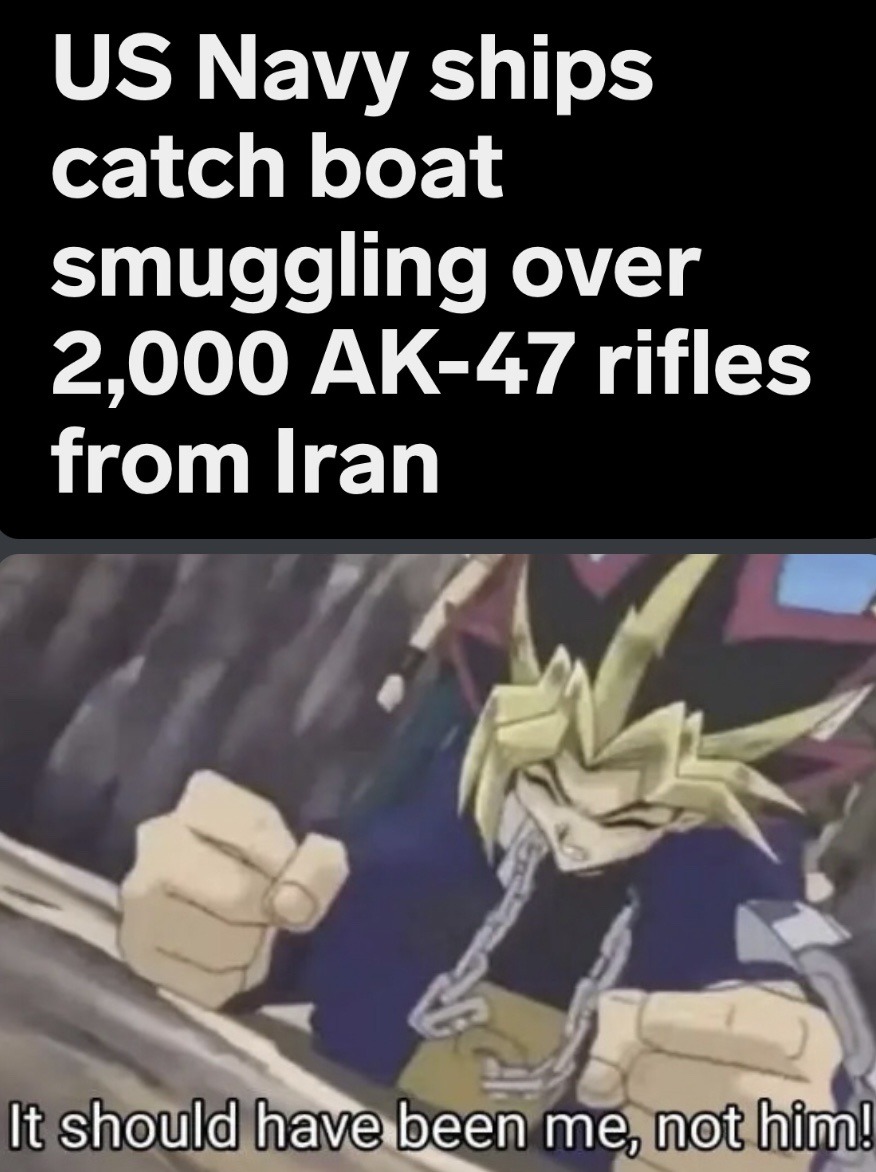 Anyone else want to raid smuggling vessels with me? - meme