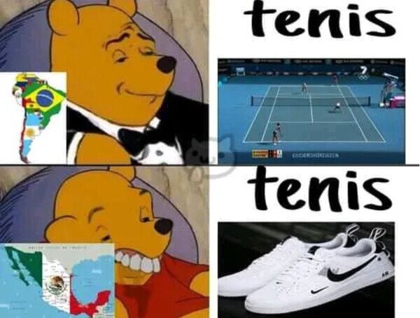 Bambas, tenis, zapatillas - meme